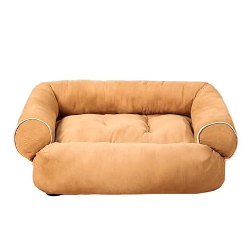 SWZEC Emmalove - Edles & Bequemes Hundesofa mit Polsterung (45x35cm,Beige) von SWZEC