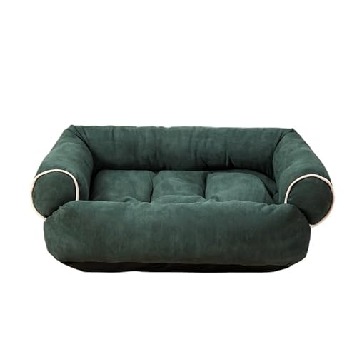 SWZEC Emmalove - Edles & Bequemes Hundesofa mit Polsterung (45x35cm,Gruen) von SWZEC