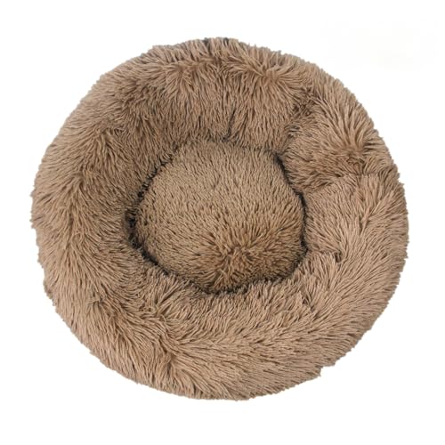 SWZEC Fell-Freund Flauschiges Hundebett Wolke 7 - das Original (L-70CM,Dunkelbraun) von SWZEC