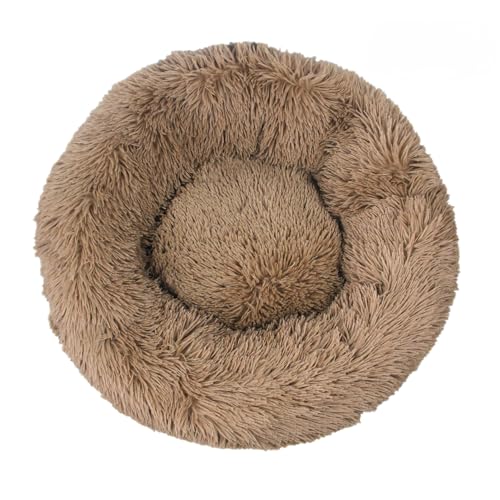 SWZEC Fell-Freund Flauschiges Hundebett Wolke 7 - das Original (M-60CM,Hellbraun) von SWZEC