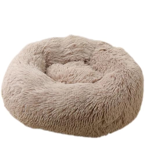 SWZEC Haustierstolz Kuschelweiches Hundebett – Unser Original (S-50 * 50cm,Braun) von SWZEC