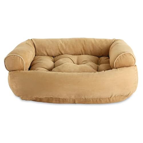 SWZEC Hundeliebling OrthoDog® - Beruhigendes Hundesofa mit weicher Polsterung (105x65cm,CREME) von SWZEC