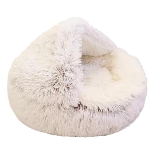 SWZEC Nordo-Zurich Kuschelhöhle™ - Das Traumbett für ultimativen Komfort (S-50cm,Creme) von SWZEC