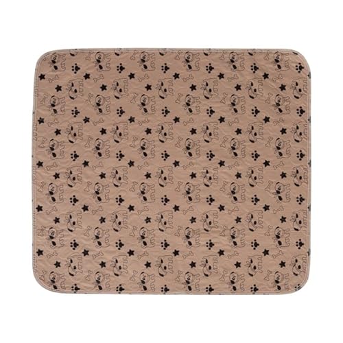 SWZEC Tierbedarf-Plus PIPI-Matte Für Hunde (Braun,80X90cm) von SWZEC