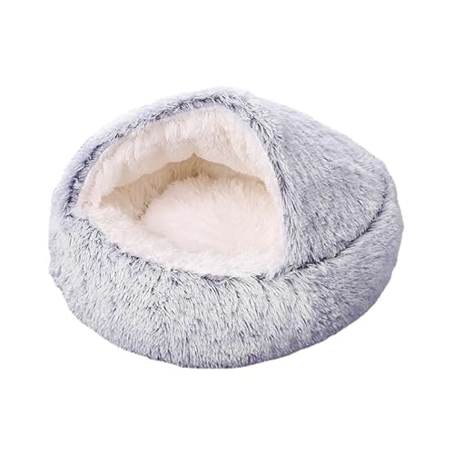 SWZEC dr Pfoten kuschelhöhle das traumbett für ultimativen Komfort (80cm,Grau1) von SWZEC