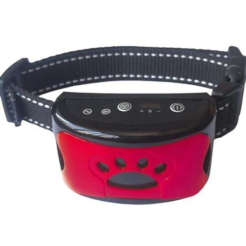 Tierfreundliches Anti-Bell Halsband Fell-Freund (Rot) von SWZEC