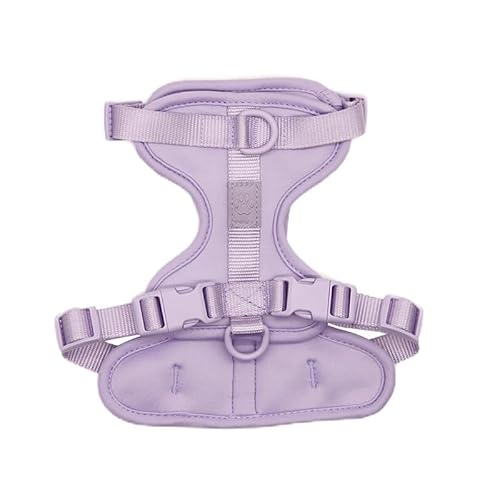 Welldog Hundegeschirr – Ergonomisch No-Pull 3 D-Ringe(L,Violett) von SWZEC