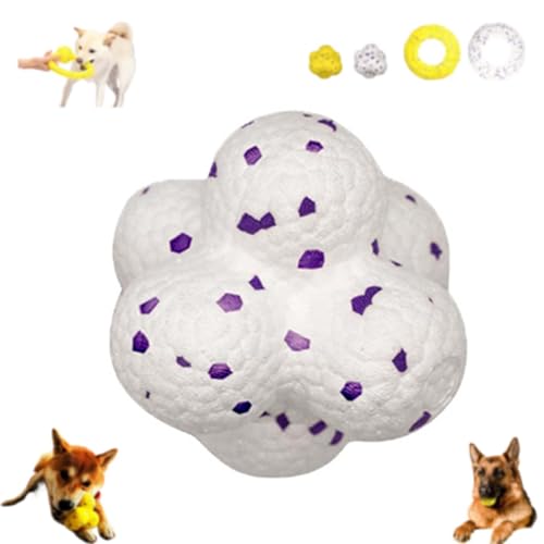 The Mellow Dog Calming Ball, Yellow Calming Dog Ball, Dog Toy Calming Ball, Sports Pet High Bounce Balls,Dog Toys Ball,The Doggy disc Ball,Chewer Calming Ball Dog Toys (Plan A2) von SYDXGD