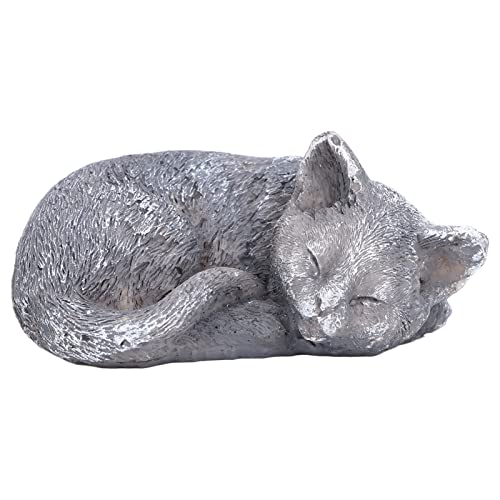 Personalisierte Katzen Gedenksteine, Katzenstatuen Gedenkgeschenke, Katzenfiguren Werden Im Garten Oder auf Dem Grabstein Platziert, Katzenstatue (Ornamentkatze Typ A (Lieferantenangabe: Felsfarbe)) von SYH&AQYE