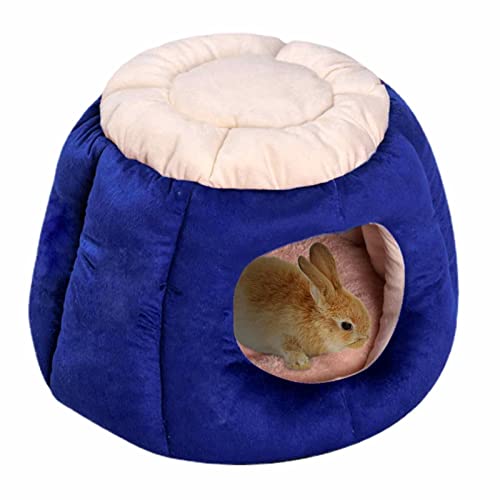 SYNYEY Katzenbett für Hauskatzen - Warme Katzenhöhle mit rutschfestem Boden,Katzenwürfelhöhle für kleine Haustiere, drinnen, draußen, Wintergaragen, Veranden, Scheunen von SYNYEY