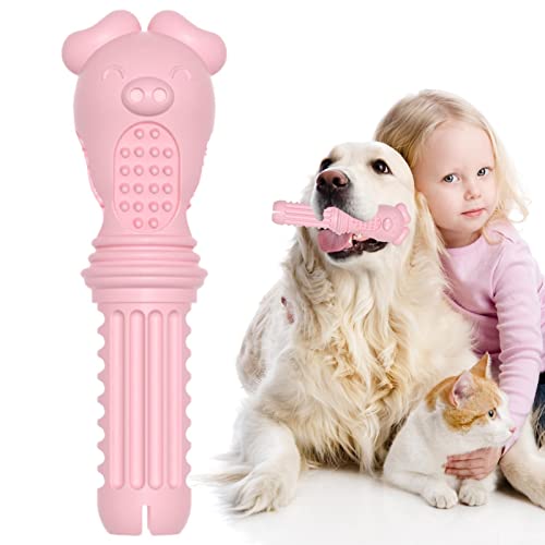 SYNYEY Kauspielzeug für Hunde,Haustier-Schraubendreherform Hundekauspielzeug TPR-Beißring mit unebenen Oberflächen | Hundekauzahnreinigungszahnspielzeug für Zuhause, Wohnzimmer von SYNYEY