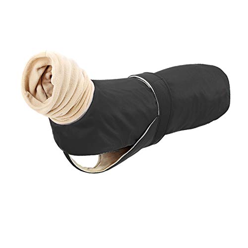 SYT-MD Hundekostüm, Verdicken Winter Haustier Kleidung Weste mit warm Hund Kleidung Mantel wasserdichte große Hund Weste Mantel Zubehã (Color : Black, Size : 3XL) von SYT-MD