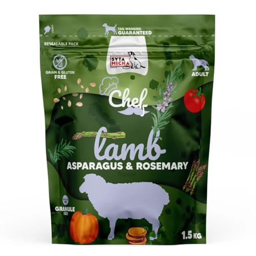 SYTA MICHA Futter Chef Lamm, 1,5 kg, Rosmarin, Spargel von SYTA MICHA