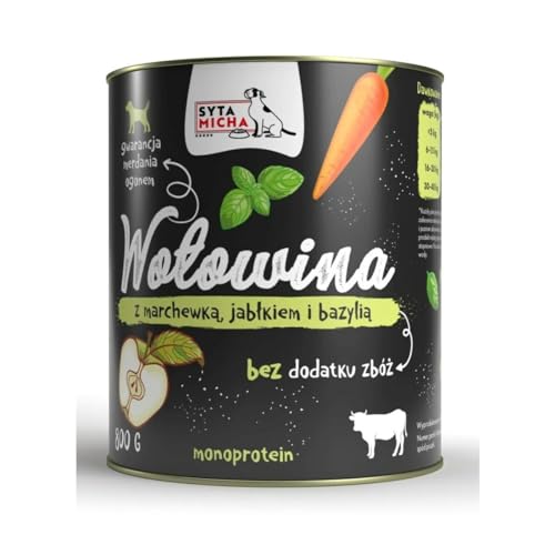 SYTA MICHA Nassfutter Rindfleisch 800 g von SYTA MICHA