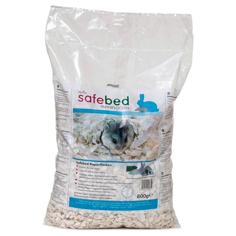 Petlife Safebed Papierflocken - 800 g von Safebed