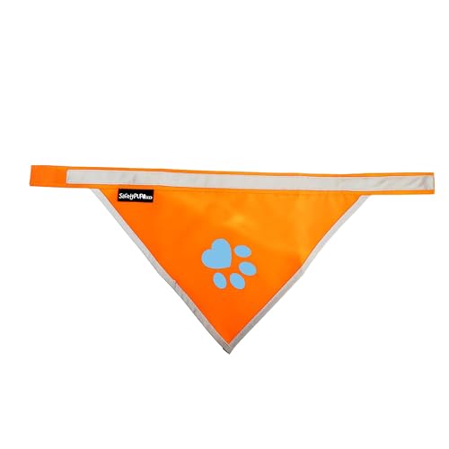 SafetyPUP XD Reflektierendes Halstuch, hohe Sichtbarkeit, Blaze, Orange von SafetyPUP XD