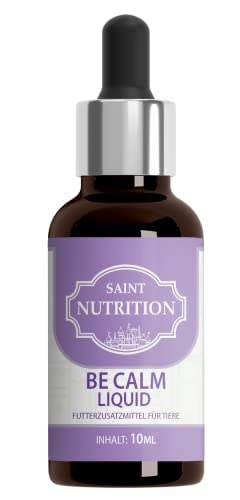 Saint Nutrition® Be Calm Hanföl aus 100% pflanzlichem Hanfoil für Tiere – Beste österreichische Premium Qualität von Saint Nutrition