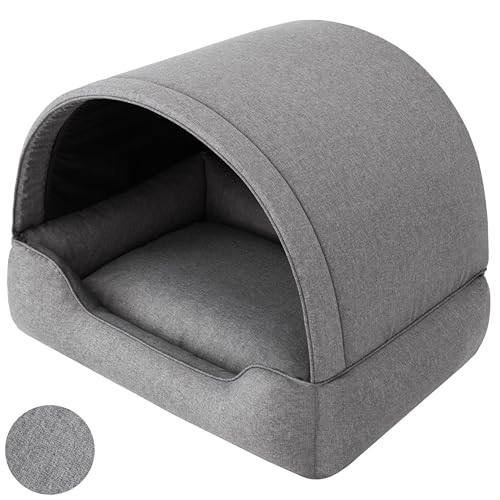 Sales Core Hundehütte Indoor - Hundehaus für Drinnen, Hundehöhle für Hunde und Katze - Dauerhaft, Gemütlich, Leicht zu Reinigen, Bequem, Geräumig, Stilvoll Hundesofa, Sicher von Sales Core