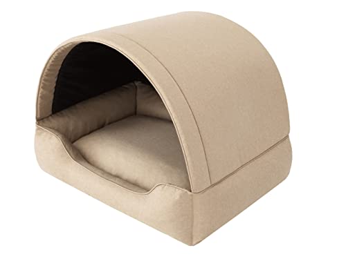 Sales Core Hundehütte Indoor - Hundehaus für Drinnen, Hundehöhle für Hunde und Katze - Dauerhaft, Gemütlich, Leicht zu Reinigen, Bequem, Geräumig, Stilvoll Hundesofa, Sicher von Sales Core