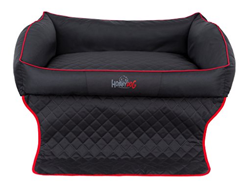 Sales Core Hundebett Hundebox Hundedecke Hundetransportbox Auto Matratze Kofferraum - XXL: 110 x 100 x 35 cm, Schwarz - Kofferraumschutz Schutzmatte Hundesofa von Sales Core