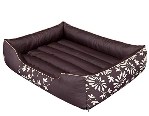 Sales Core Solides Hundebett, Hundebett mit Dicker Matratze, Hundesofa mit hohen Seiten und ausziehbarer Matratze, Bequemer Ruheplatz für Ihren Hund von Sales Core