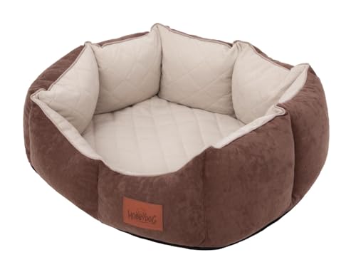 Solides achteckiges Bett, EIN einzigartiges Bett zum Ausruhen eines Hundes, EIN leicht zu reinigendes Katzenbett, EIN stilvolles Sofa für Tiere, EIN ovales Bett mit hohen Seiten. von Sales Core