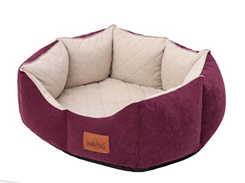 Solides achteckiges Bett, EIN einzigartiges Bett zum Ausruhen eines Hundes, EIN leicht zu reinigendes Katzenbett, EIN stilvolles Sofa für Tiere, EIN ovales Bett mit hohen Seiten. von Sales Core