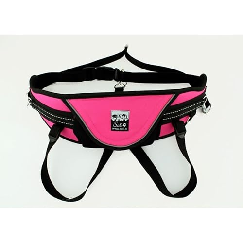 Sali Relax Belt Pink Hüftgürtel Canicross Skijöring Dogtrekking von Sali