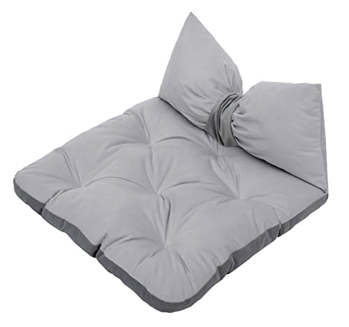 Salla Bett für Hunde & Katzen, Waschbares Hundebett, Kuschelbett für Haustiere, Flauschig & Kuschelig, Haustierbett, Kuschelkörbchen, Katzenbett, Hundebett, Grau, 60 x 55 cm von Salla