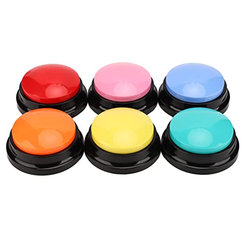 6pcs Hundeaufzeichnung Taste Multifunktion mit Klarer Tonaufzeichnung für Hunde und Katzen, Tragbare 30 Sekunden Rekordtasten, Sicheres ABS -Material, Easy PET -Kommunikation 6pcs Hundeaufzeichnung Taste Multifunktion mit Klarer Tonaufzeichnung für Hunde und Katzen, Tragbare 30 Sekunden Rekordtasten, Sicheres ABS -Material, Easy PET -Kommunikation von Saluaqui