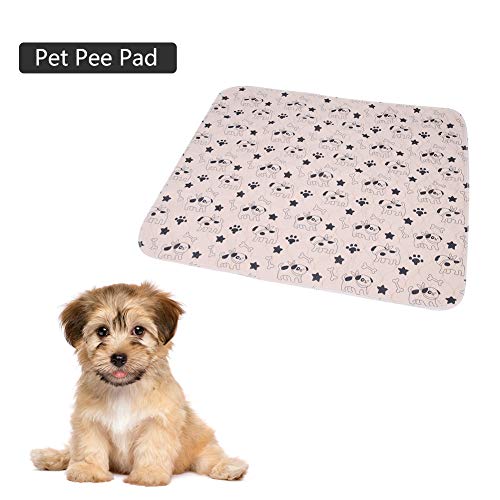 Saluaqui Hund Urin Matte, Hund Pee Pads, Töpfchen Trainingspads, 3 Größen Welpen Pee Pads für Welpen Hund Katze Pee für Töpfchen Training (70 * 80cm) von Saluaqui