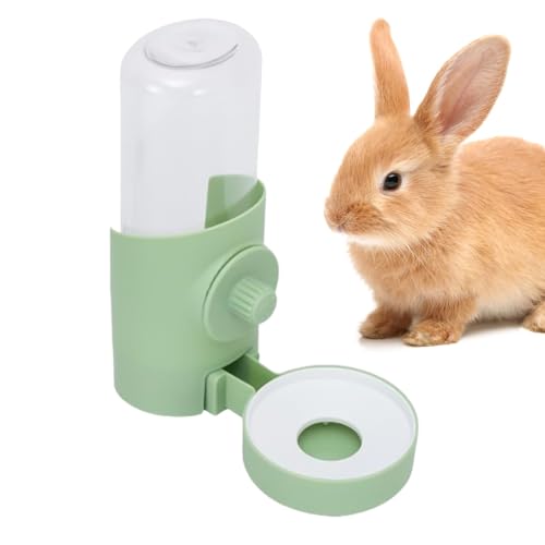 Automatischer Kaninchentränke Hamster Kaninchen | Trinkflasche Wasserspender | 500ml Hängend Abnehmbares Haustier Trinkflasche Meerschweinchen Hamster Chinchilla Frettchen von Salyeeluly