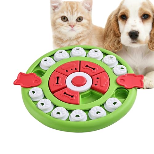 Salyeeluly Hunde-Puzzle-Leckerli-Spielzeug, Hunde-Leckerli-Spender-Spielzeug, interaktiv | Interaktives Hundefutter-Puzzle,Haustierzubehör, Leckerli-Spielzeug, tragbares Futterspielzeug, von Salyeeluly