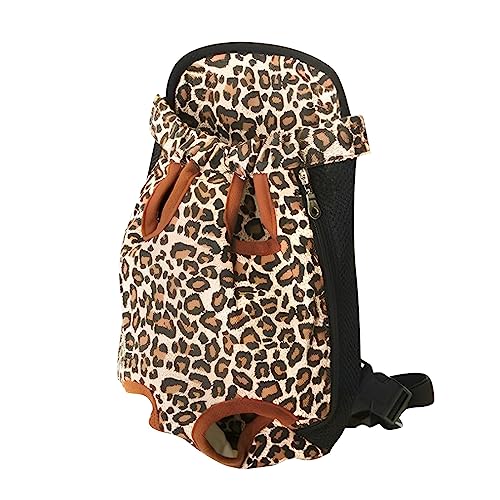 Haustierträger Rucksack, verstellbarer Brustträger vorne, Beine aus Träger Rucksack Beutel Freisprecher Rucksack-Beutel mit Schwanzloch für kleine mittelgroße Hunde Welpen 11-16lb Outdoor Reisen von SamHeng