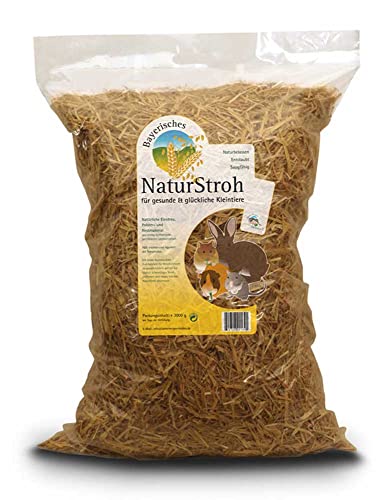 3 kg echt Bayerisches NaturStroh für Kleintiere im Vorteilspack von Samerberger Heustadl