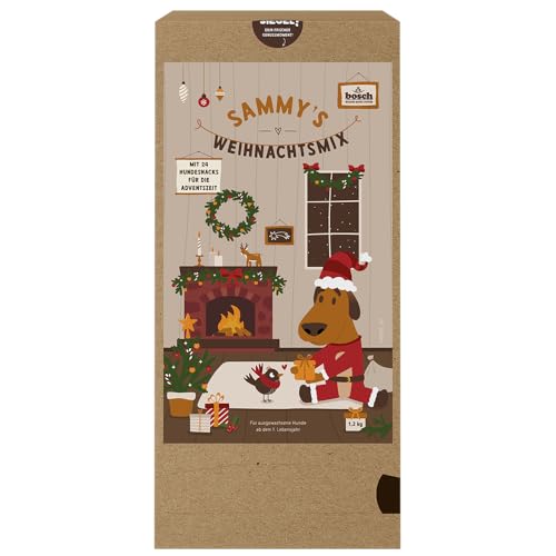 Sammy's Hundesnacks Weihnachts-Mixpaket, 24 leckere Hundesnacks zum Probieren, 24 x 50 g, Bunter Snack-Mix, Snacks für Hunde von Sammy's Hundesnacks