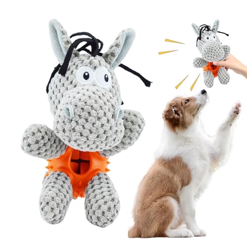 Samuliy Quietschendes Plüsch-Hundespielzeug, Kauspielzeug für Welpen, Quietschspielzeug, interaktives Kauspielzeug für Hunde, Leckage von Lebensmitteln, Kauspielzeug für Welpen Samuliy Quietschendes Plüsch-Hundespielzeug, Kauspielzeug für Welpen, Quietschspielzeug, interaktives Kauspielzeug für Hunde, Leckage von Lebensmitteln, Kauspielzeug für Welpen von Samuliy