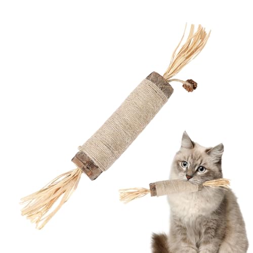 Samuliy Silvervine Katzenspielzeug - Natürliche Katzenminze Silvervine Sticks für Katzen King Size | Großes Katzenminze-Spielzeug, interaktives Katzen-Kauspielzeug für Aggressive Kauer, von Samuliy