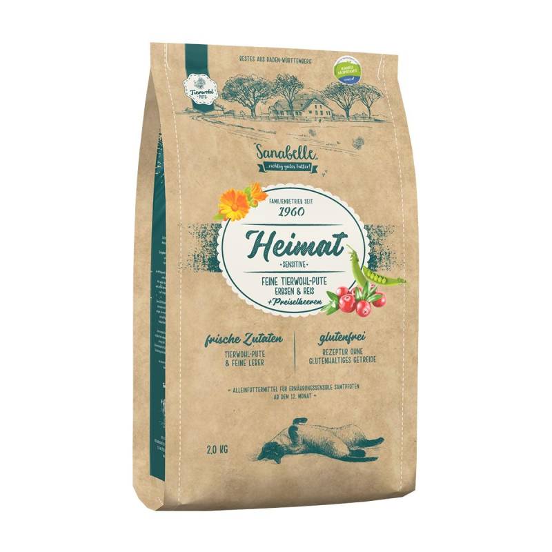 Sanabelle Heimat Sensitive Tierwohl-Pute 2kg von Sanabelle Heimat