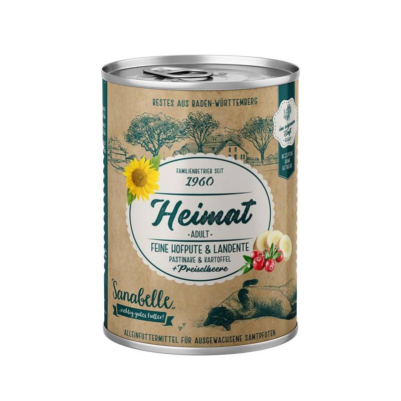 Sanabelle Heimat feine Hofpute & Landente 12x400g von Sanabelle Heimat