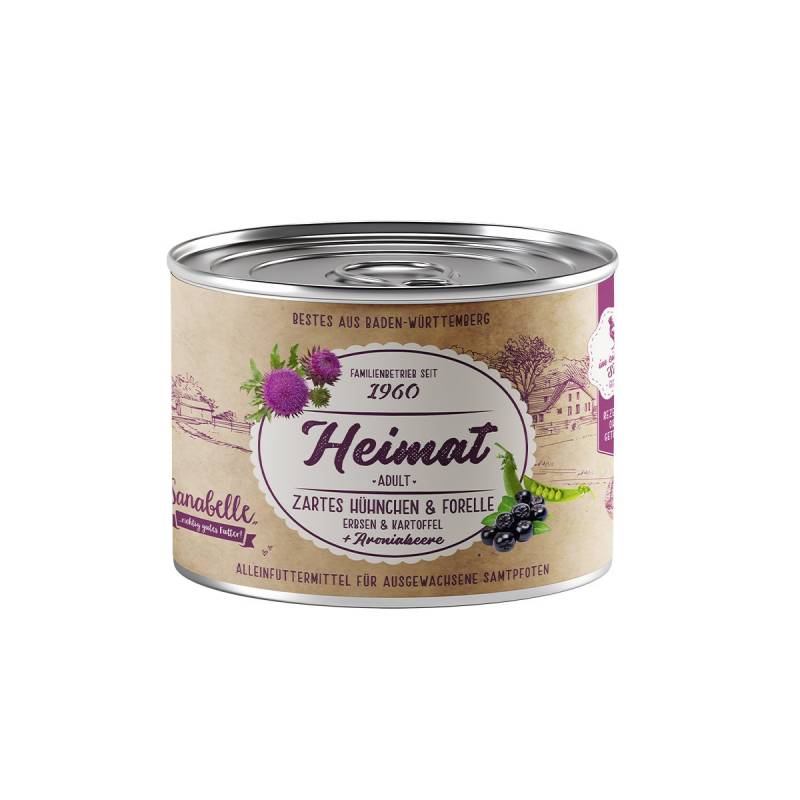 Sanabelle Heimat zartes Hühnchen & Forelle 12x200g von Sanabelle Heimat