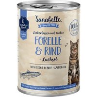 Sanabelle 6x400g Forelle & Rind von Sanabelle