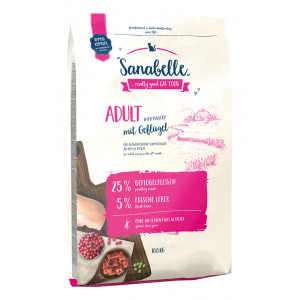 Sanabelle Adult Katzenfutter mit Geflügel 10 kg von Sanabelle