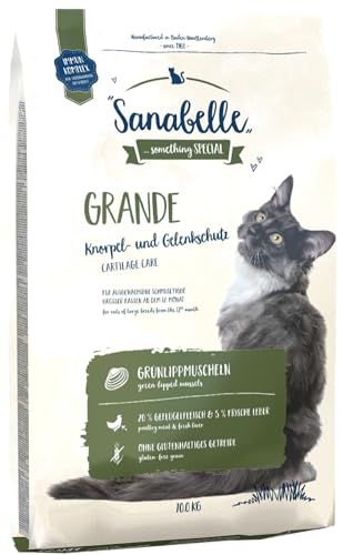 Sanabelle Grande | Katzentrockenfutter für ausgewachsene Katzen (besonders geeignet für große Rassen) | 4 x 2 kg von Sanabelle