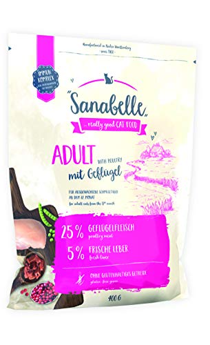 Sanabelle Katzenfutter Adult Geflügel 400g von Bosch