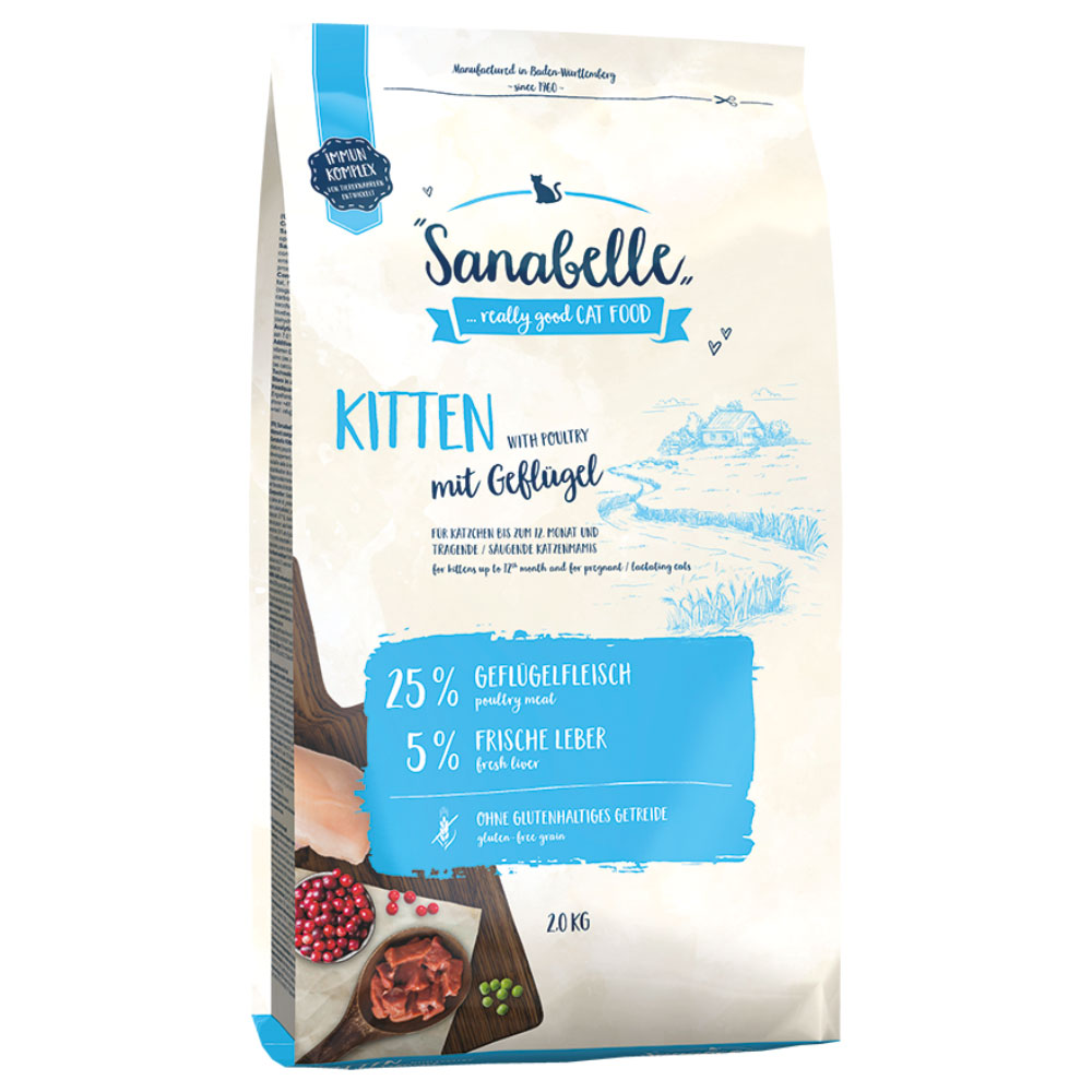 Sanabelle Kitten - Sparpaket: 2 x 2 kg von Sanabelle