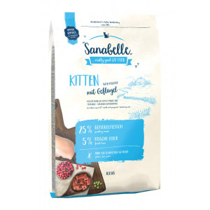 Sanabelle Kitten Katzenfutter mit Geflügel 10 kg von Sanabelle