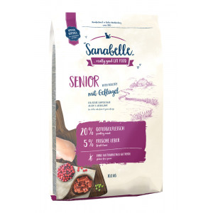 Sanabelle Senior Katzenfutter mit Geflügel 10 kg von Sanabelle