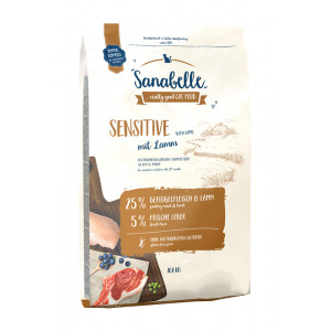 Sanabelle Sensitive Katzenfutter mit Lamm 2 x 10 kg von Sanabelle
