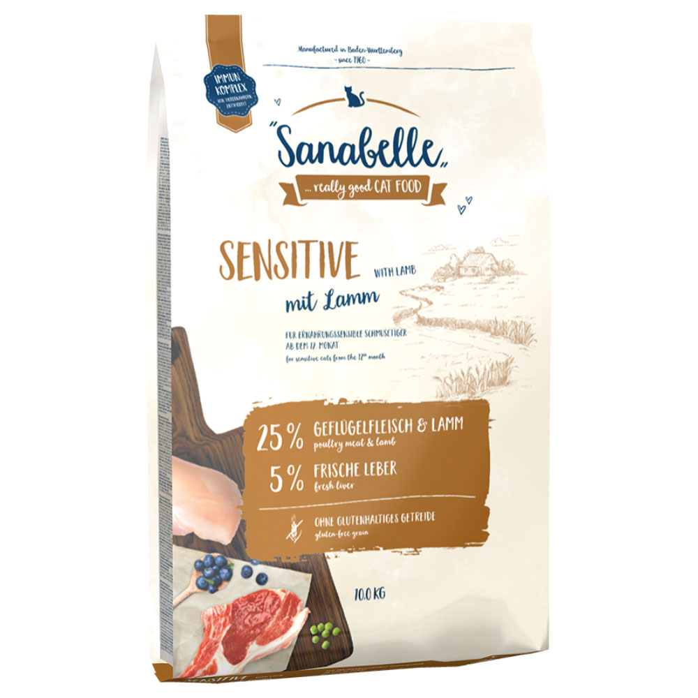 Sanabelle Sensitive mit Lamm - 10 kg von Sanabelle